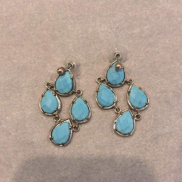 Kendra Scott turquoise earrings